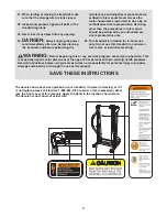 Preview for 4 page of Pro-Form 350s Crosstrainer Treadmill User Manual