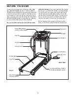 Preview for 5 page of Pro-Form 350s Crosstrainer Treadmill User Manual