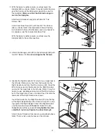 Предварительный просмотр 7 страницы Pro-Form 350s Crosstrainer Treadmill User Manual