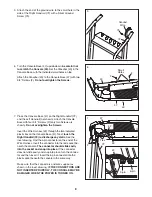 Предварительный просмотр 8 страницы Pro-Form 350s Crosstrainer Treadmill User Manual