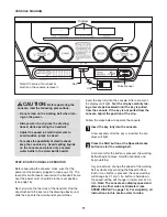 Preview for 11 page of Pro-Form 350s Crosstrainer Treadmill User Manual