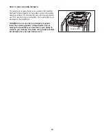 Preview for 13 page of Pro-Form 350s Crosstrainer Treadmill User Manual