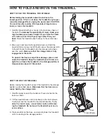 Preview for 14 page of Pro-Form 350s Crosstrainer Treadmill User Manual