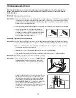 Preview for 16 page of Pro-Form 350s Crosstrainer Treadmill User Manual