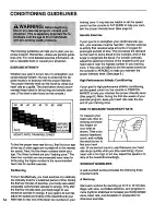 Preview for 14 page of Pro-Form 375 Si Manual