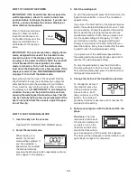 Предварительный просмотр 14 страницы Pro-Form 380 CS User Manual