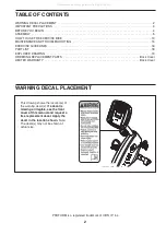 Preview for 2 page of Pro-Form 385 CSX User Manual