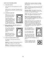 Предварительный просмотр 15 страницы Pro-Form 4.0 ES User Manual