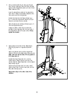 Предварительный просмотр 8 страницы Pro-Form 405 CE READ DRIVE Manual