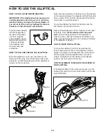 Предварительный просмотр 13 страницы Pro-Form 420 Ce Elliptical Manual