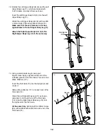 Preview for 12 page of Pro-Form 420 Zle Elliptical Manual