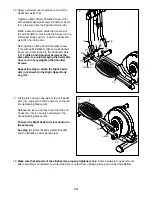 Preview for 14 page of Pro-Form 420 Zle Elliptical Manual