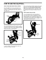 Preview for 15 page of Pro-Form 420 Zle Elliptical Manual