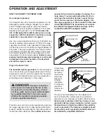 Предварительный просмотр 15 страницы Pro-Form 425 CT User Manual