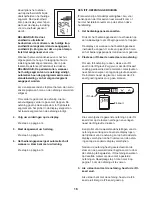 Предварительный просмотр 16 страницы Pro-Form 425 Zlx Bike (Dutch) Gebruikershandleiding