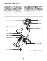 Предварительный просмотр 4 страницы Pro-Form 455 Ekg Bike (Spanish) Manual Del Usuario