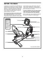 Предварительный просмотр 3 страницы Pro-Form 465 Re Bike User Manual