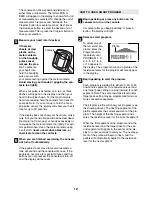 Предварительный просмотр 12 страницы Pro-Form 465 Re Bike User Manual