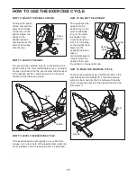 Предварительный просмотр 11 страницы Pro-Form 480 CSX User Manual