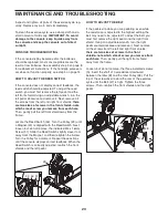 Предварительный просмотр 23 страницы Pro-Form 480 CSX User Manual