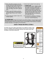 Preview for 4 page of Pro-Form 485 CX User Manual