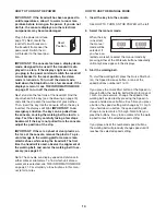 Preview for 14 page of Pro-Form 5.5 crosstrainer User Manual