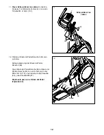 Preview for 12 page of Pro-Form 510 Es Elliptical Manual