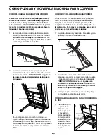 Предварительный просмотр 20 страницы Pro-Form 515 Zlt Treadmill (Spanish) Manual Del Usuario