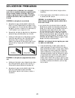 Предварительный просмотр 21 страницы Pro-Form 515 Zlt Treadmill (Spanish) Manual Del Usuario