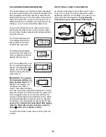 Preview for 21 page of Pro-Form 520i Treadmill User Manual