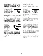 Предварительный просмотр 17 страницы Pro-Form 525 ZLT User Manual