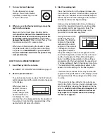 Preview for 19 page of Pro-Form 530 ZLT PETL59814.0 User Manual