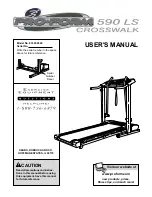 Preview for 1 page of Pro-Form 590 LS Crosswalk 831.299620 User Manual