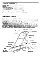 Preview for 3 page of Pro-Form 6.0 Mxt Manual