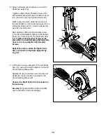 Предварительный просмотр 14 страницы Pro-Form 600 LE Manual