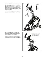 Предварительный просмотр 10 страницы Pro-Form 620 E User Manual