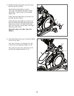 Предварительный просмотр 15 страницы Pro-Form 620 E User Manual