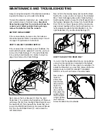 Preview for 12 page of Pro-Form 650 CARDIO CROSSTRAINER User Manual