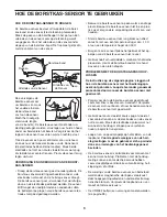 Preview for 9 page of Pro-Form 650 V Treadmill (Dutch) Gebruiksaanwijzing