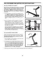 Preview for 24 page of Pro-Form 650 V Treadmill (Dutch) Gebruiksaanwijzing