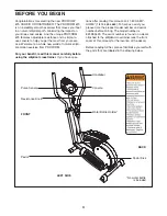 Preview for 4 page of Pro-Form 675 Cardio Cross Trainer User Manual