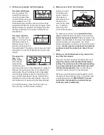 Предварительный просмотр 16 страницы Pro-Form 680 Mrt Treadmill Manual