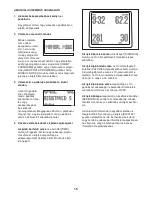 Preview for 15 page of Pro-Form 690 Hr Elliptical (Hungarian) Hasznalati Utasitas Manual