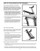 Preview for 21 page of Pro-Form 690 Lt Treadmill Manual