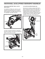 Предварительный просмотр 12 страницы Pro-Form 696 Elliptical (Hungarian) Felhasználói Kézikönyv