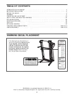 Preview for 2 page of Pro-Form 7.0 PFTL57807.1 User Manual