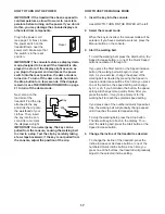 Preview for 17 page of Pro-Form 700 Lt Treadmill Manual