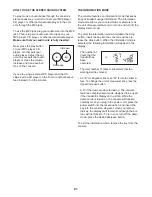 Preview for 21 page of Pro-Form 700 Lt Treadmill Manual