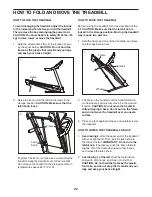 Preview for 22 page of Pro-Form 700 Lt Treadmill Manual