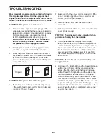 Preview for 23 page of Pro-Form 700 Lt Treadmill Manual